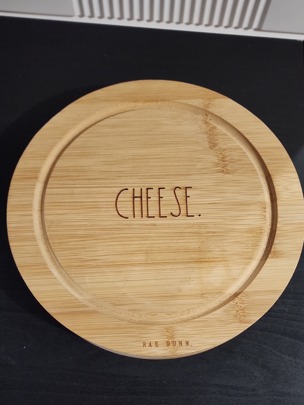NWOT Rae Dunn Cheese Board With Utensils